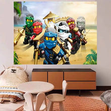 Lade das Bild in den Galerie-Viewer, Ninjago Große Poster für Deko, Feier, Geburtstag in vielen Motiven
