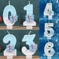 Die Eiskönigin Frozen Geburtstagskerzen Kindergeburtstag mit Jahreszahl