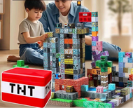 Minecraft Magnetbausteine mit TNT Box