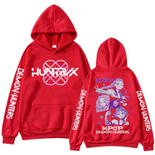 Lade das Bild in den Galerie-Viewer, Hunterix K-Pop Demon Hunters Hoodie Pullover

