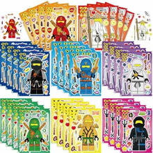 Lade das Bild in den Galerie-Viewer, Ninjago DIY Aufkleber Puzzle Set (16 Stk.)
