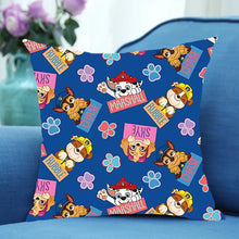 Lade das Bild in den Galerie-Viewer, Bunte Paw Patrol Kissenbezüge (45x45cm)
