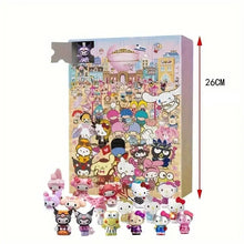 Lade das Bild in den Galerie-Viewer, Hello Kitty Adventskalender mit 24 Figuren
