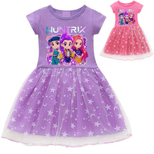 Lade das Bild in den Galerie-Viewer, Liebliches KPop Demon Hunters Kinderkleid

