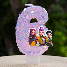 Lade das Bild in den Galerie-Viewer, Kpop Demon Hunters Geburtstag Kerze mit Jahreszahl
