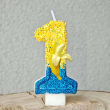 Lade das Bild in den Galerie-Viewer, Minions Geburtstag Kerzen mit Jahreszahl
