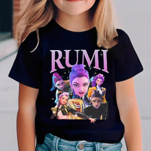 Lade das Bild in den Galerie-Viewer, Cooles Kinder T-Shirt mit Kpop Demon Hunter Motiven
