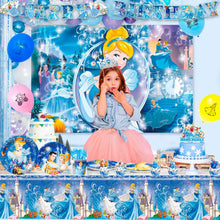 Lade das Bild in den Galerie-Viewer, Aschenputtel Cinderella Geburtstags Deko Set
