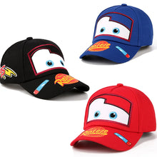 Lade das Bild in den Galerie-Viewer, Cars Lightning McQueen Kinder Caps in 3 Farben
