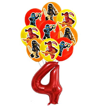 Lade das Bild in den Galerie-Viewer, Alles für die Ninjago Geburtstagsfeier, Party, Kindergeburtstag Deko
