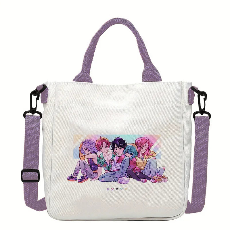 K-Pop Demon Hunters Canvas Tasche