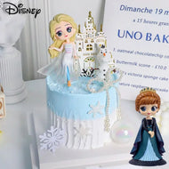 Eiskönigin Elsa oder Anna Torten Deko Figuren Geburtstagskuchen Feier Frozen