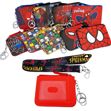 Lade das Bild in den Galerie-Viewer, Spider-Man Geldbörse für Kinder mit Lanyard
