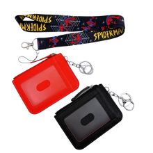 Lade das Bild in den Galerie-Viewer, Spider-Man Geldbörse für Kinder mit Lanyard
