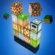 Minecraft Block Lampe Nachtlicht Deko