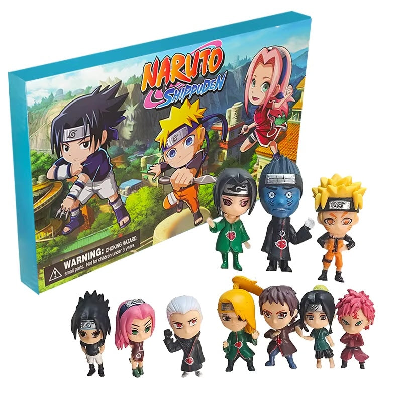 Naruto Adventskalender mit 24 Figuren