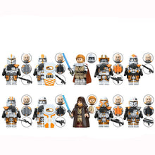 Lade das Bild in den Galerie-Viewer, Obi Wan Clone Trooper - 10 Stk. Star Wars 212th Attack Battalion Mini Figuren im Set
