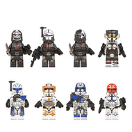 Star Wars Mini Figuren Clone Force 99 Commander Cody Jesse Rex