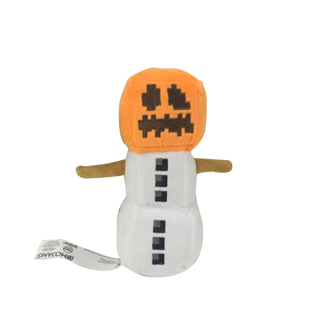 Schnee Golem Plüsch aus Minecraft Figur Kuscheltier Spielzeug kaufen