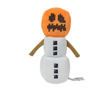 Lade das Bild in den Galerie-Viewer, Schnee Golem Plüsch aus Minecraft Figur Kuscheltier Spielzeug kaufen
