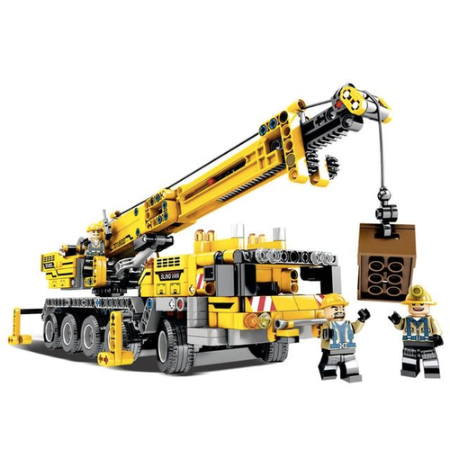 Beweglicher Kran Baustein Set (665 Teile) kaufen