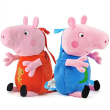 Lade das Bild in den Galerie-Viewer, Peppa Pig Plüsch Rucksack (2 Motive) für Kinder kaufen
