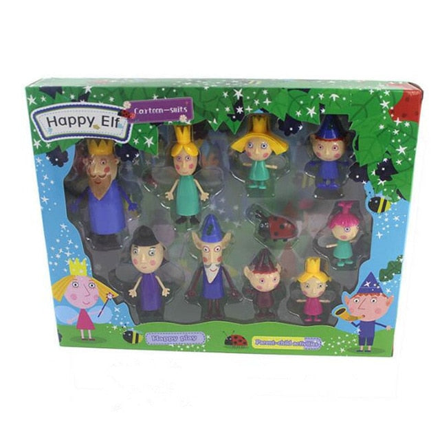 Ben und Holly Figuren Set mit 10 Spielfiguren (ca. 5-9cm) kaufen