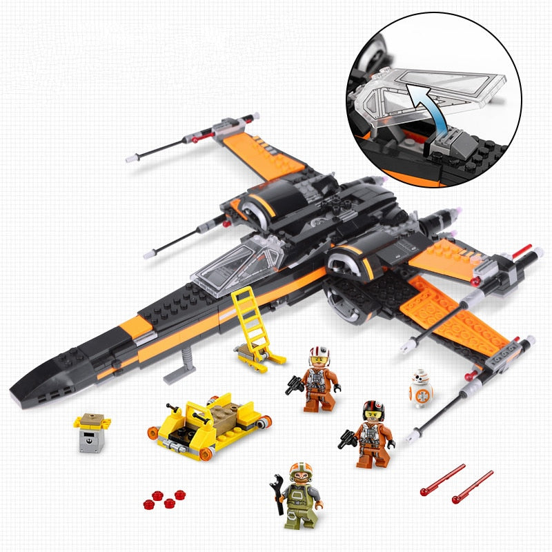 Star War First Order Poe's X-Wing Fighter Baustein Set kaufen