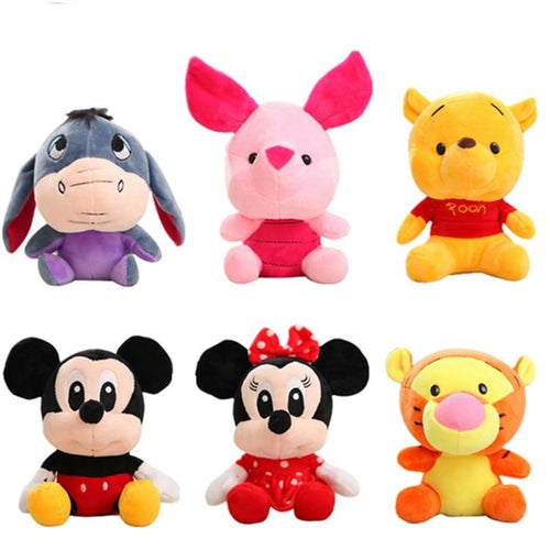 Baby Winnie Pooh, Mickey Maus oder Minnie Plüsch Figuren kaufen