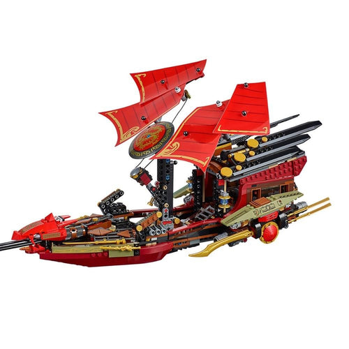 Ninja letzter Flug des Ninja-Flugseglers Baustein Set (kompatibel mit 70738) 1352 Teile kaufen