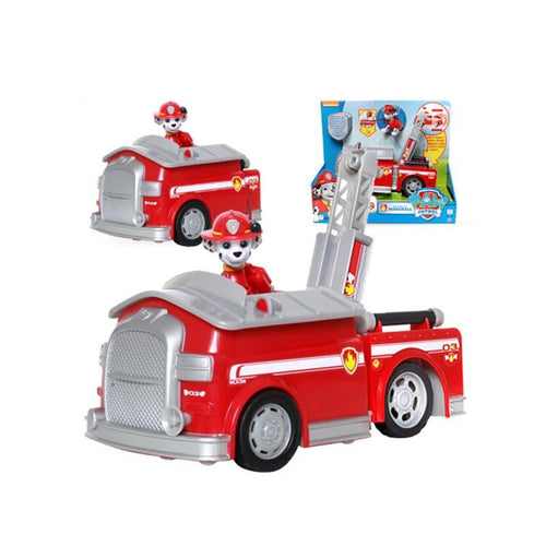 Paw Patrol Marshall mit Feuerwehrauto Einsatzfahrzeug mit Leiter kaufen