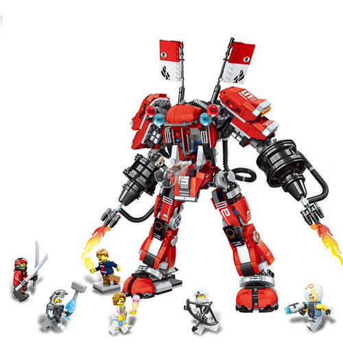 Ninja Spielzeug Kai's Feuer Mech Baustein Set kaufen