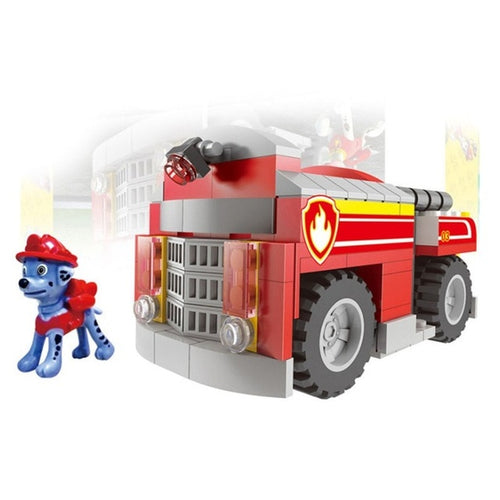 Paw Patrol Marshall Feuerwehr Fahrzeug Baustein Set kaufen