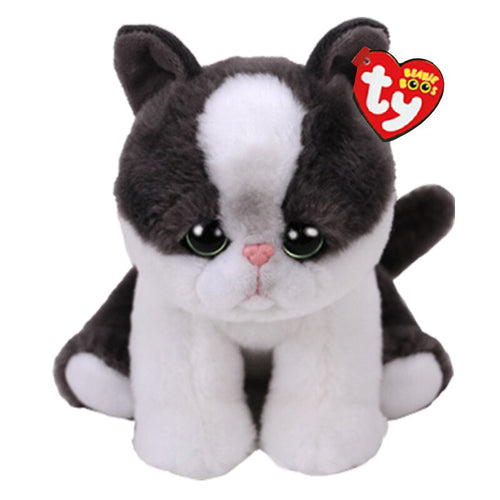 Ty Beanie Babies 15cm Yang die schwarz / weiße Katze Stofftier kaufen