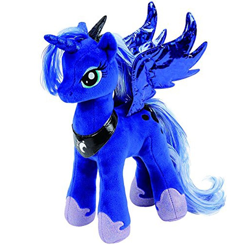 Ty Beanie Babies Blaues Einhorn Pferd Kuschel Plüschtier kaufen