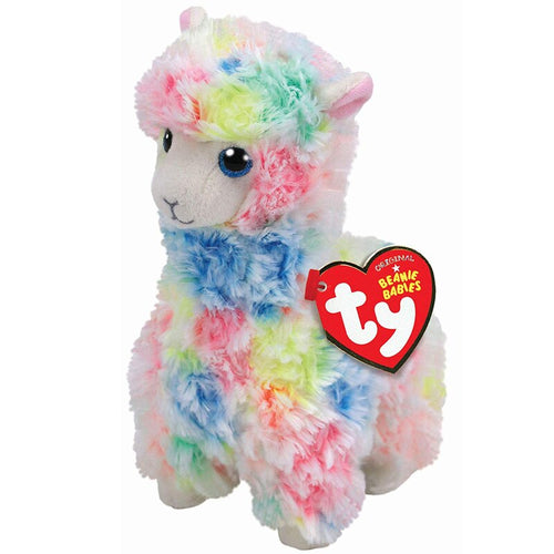 Ty Beanie Babies 20cm Lola das farbenfrohe Llama Plüsch Stoffier kaufen