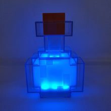 Lade das Bild in den Galerie-Viewer, Minecraft Potion Flasche Lampe mit Farbwechsel Tischlicht Nachlicht kaufen
