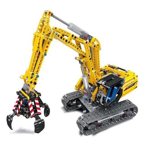 Bagger Technic Excavator Baustein Set mit 720 Teilen kaufen