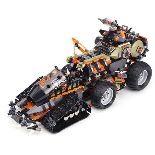 Ninja Drachen-Fänger Bunt Baustein Set (kompatibel mit 70654) kaufen