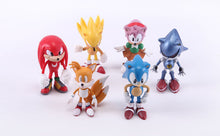 Lade das Bild in den Galerie-Viewer, Sonic the Hedgehog, Sonic der Igel Figuren Set mit 6x Sonic kaufen
