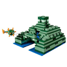 Lade das Bild in den Galerie-Viewer, Das Ozeanmonument Minecraft Baustein Spielzeug Set 1134 Teile kaufen
