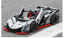 Lade das Bild in den Galerie-Viewer, Veneno Lamborghini Baustein Set wahlweise mit Motor 3427 Teile MOC RC Technic kaufen
