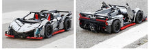 Lade das Bild in den Galerie-Viewer, Veneno Lamborghini Baustein Set wahlweise mit Motor 3427 Teile MOC RC Technic kaufen
