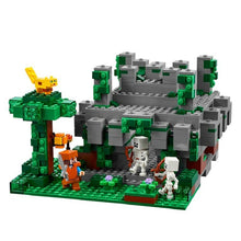 Lade das Bild in den Galerie-Viewer, Der Dschungeltempel Minecraft Baustein Set Spielzeug 598 Teile kaufen
