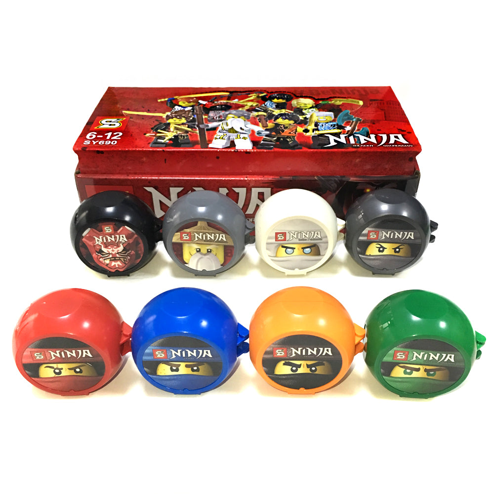 Ninjago Mini Figuren Set (8 Stk.) mit Ball - Ninjago Spielzeug kaufen