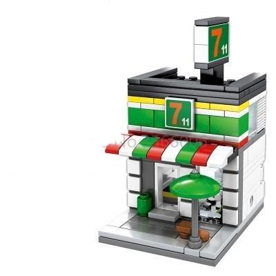 Mini Shops - Supermarkt Baustein Sets (24 Motvie) G kaufen