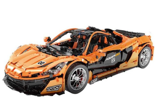 McLaren P1 Orange Baustein Set, 3431 Teile, wahlweise mit Motor kaufen