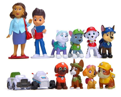 Paw Patrol Set mit 8 oder 12 Figuren kaufen