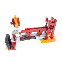 Lade das Bild in den Galerie-Viewer, Nether Wither Festung Minecraft Bausteine Spielzeug Set 571 Teile kaufen
