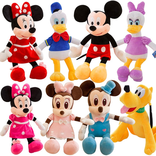 Mickey, Minnie Mouse, Donald Duck, Daisy etc. Plüsch Figuren (ca. 30cm) kaufen